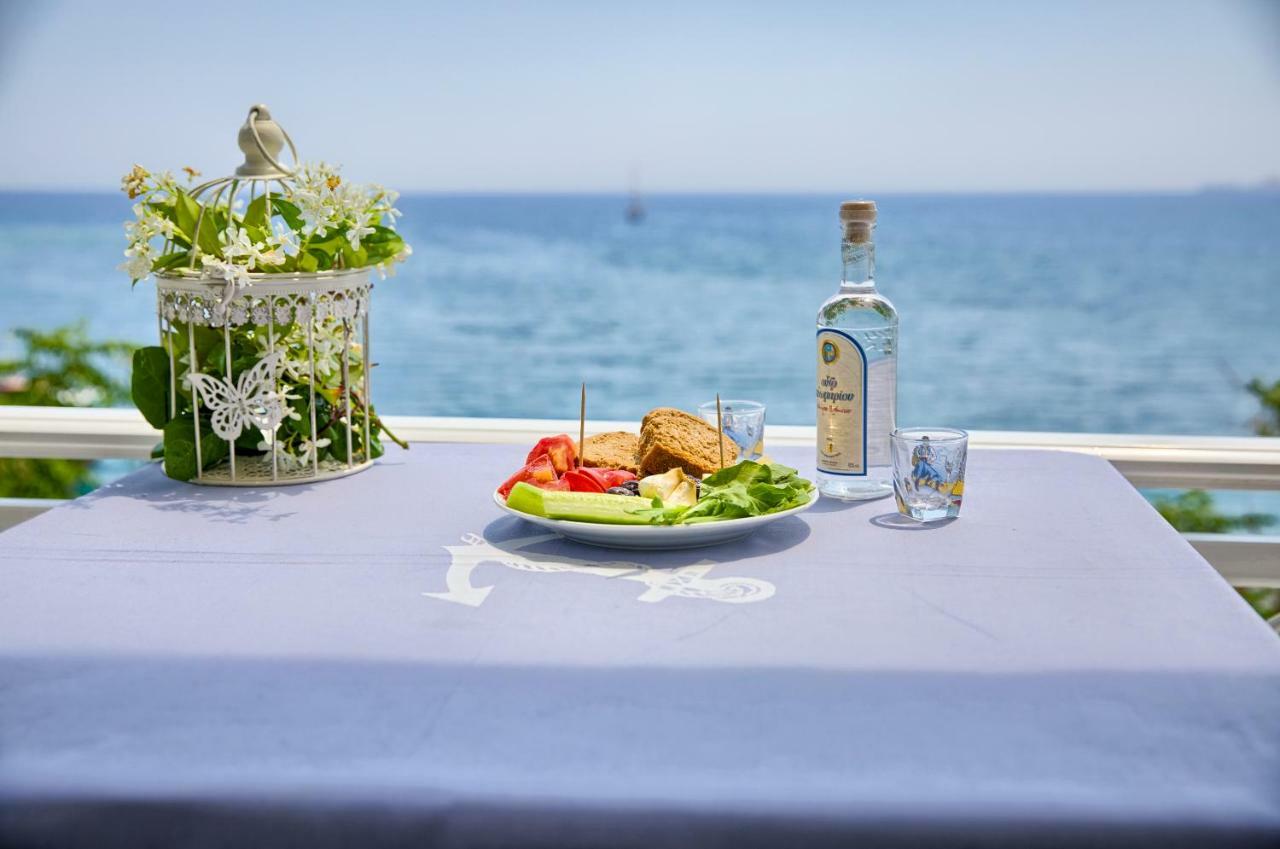 Chara'S Sea View House Appartement CCharaki Buitenkant foto